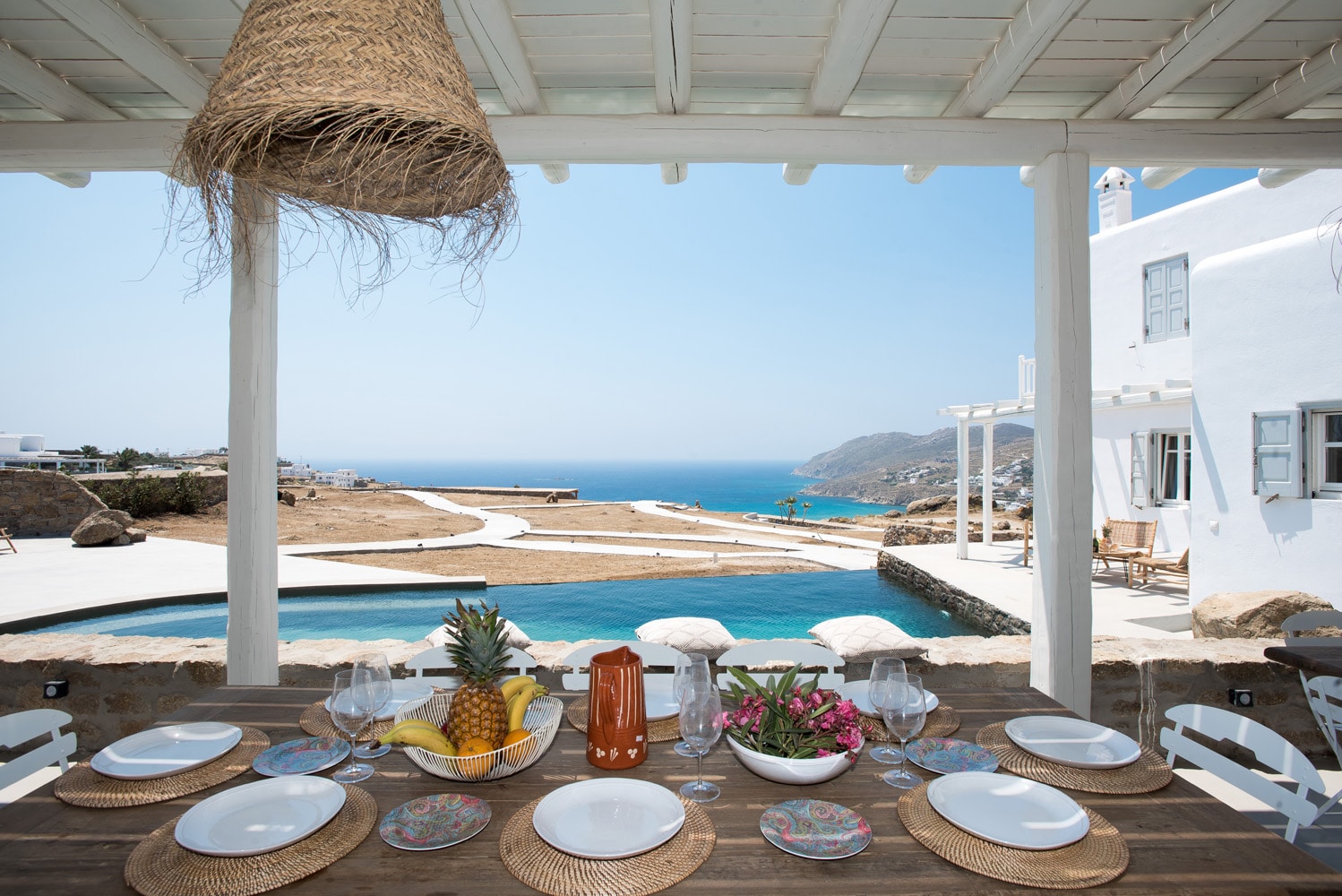 diner privé face à la mer